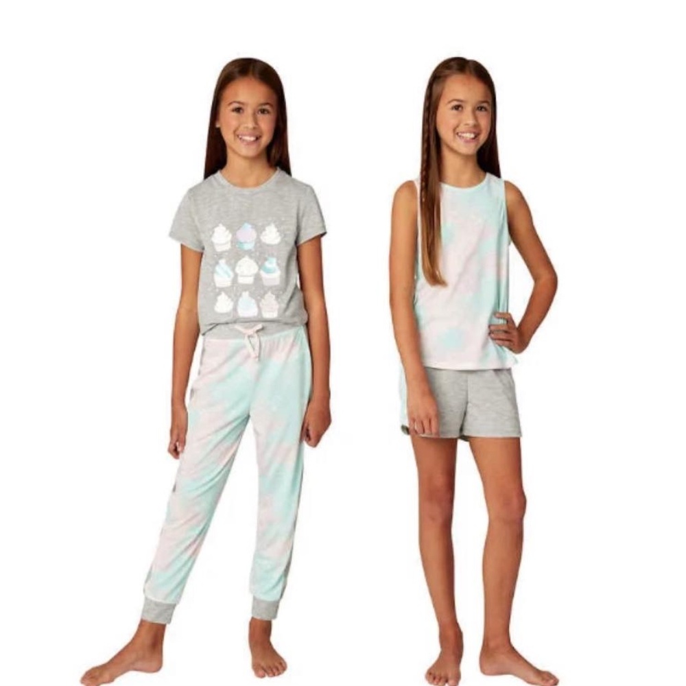 BCBG cupcakes 4 piece sleep youth set